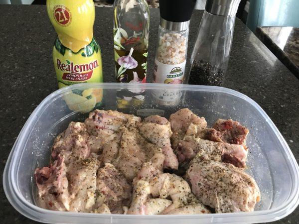 Lemon Chicken Marinating: recipes at my table
