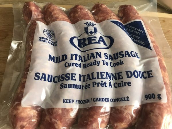 Italian Sausage made in Canada recipes at my table