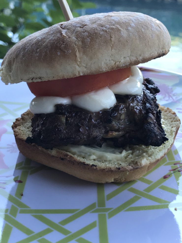 Italian Bocconcini Burgers recipes at my table