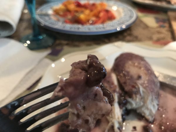 ONE DISH CHICKEN ON THE GRILL WITH BLUEBERRIES Recipes at My Table