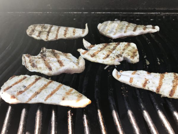 Tzatziki Barbecued Chicken with Tomatoes and Artichokes is