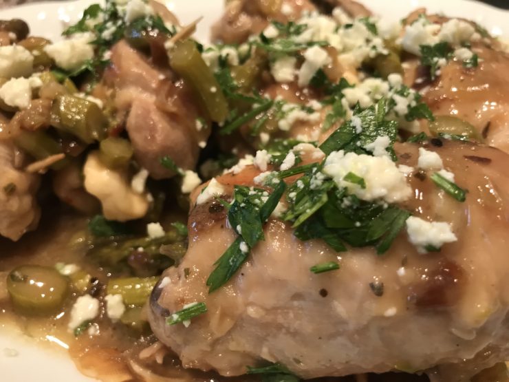 Chicken Involtini with Feta and Asparagus Recipes at My Table