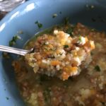 Lentil Vegetable Soup with Couscous Recipes at My Table