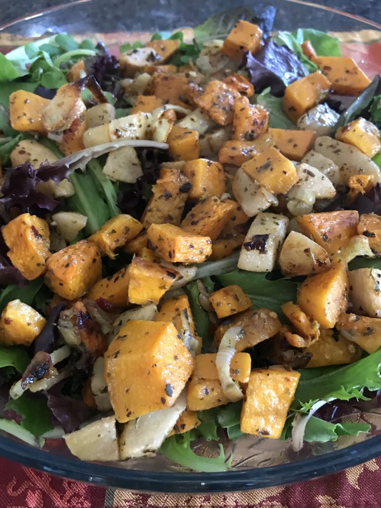 Roasted Butternut Squash Pear Salad Recipes at My Table