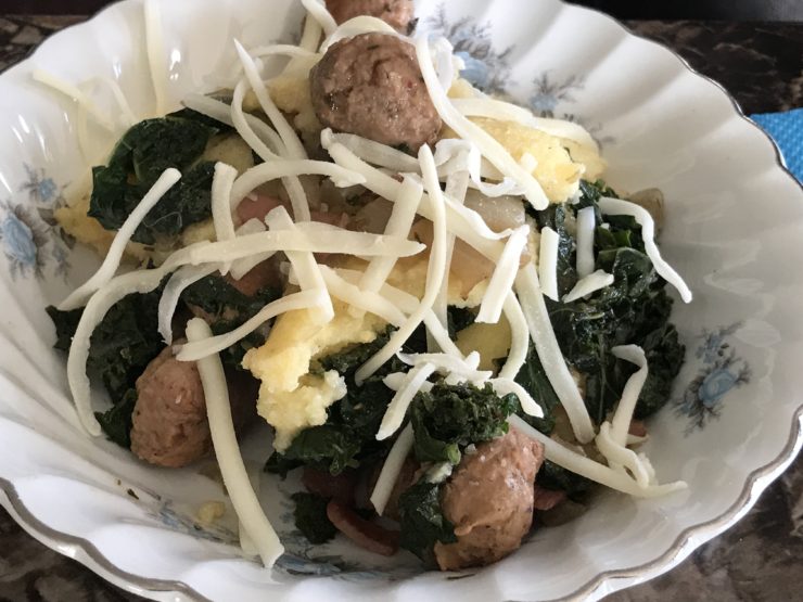 Kale, Sausage and Bacon Skillet Recipes at My Table