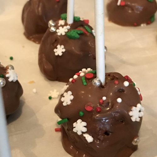 Eggnog Cake Pops - Recipes At My Table