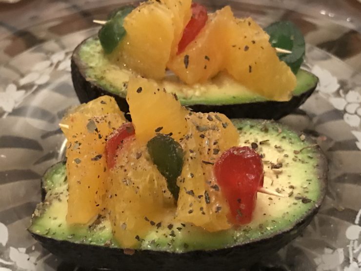 Avocado Fruit Salad: recipes at my table