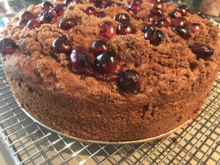 Christmas Cranberry Streusel Coffee Cake: recipes at my table