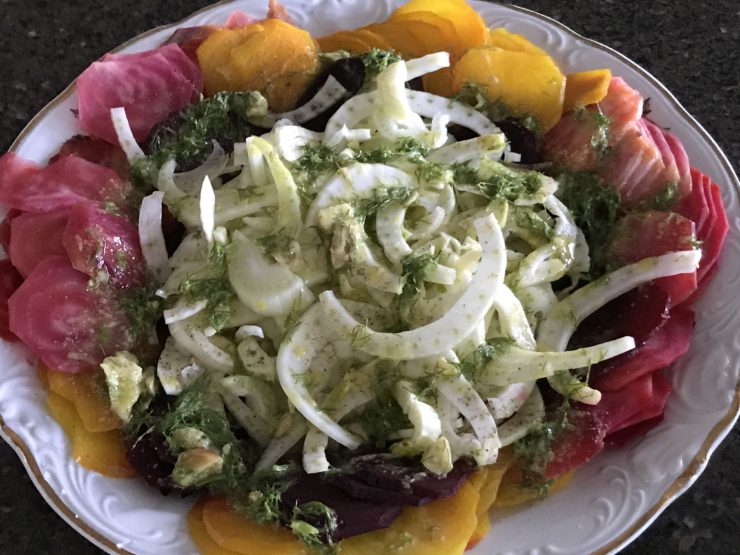 Fennel Rainbow Beet Salad Recipes at My Table
