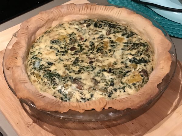 Mushroom Kale Quiche Recipes at My Table