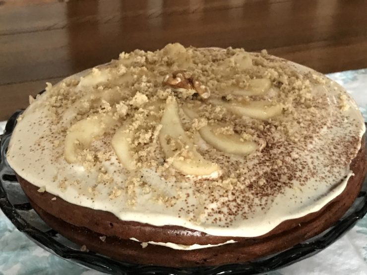 A Lighter Chocolate Peanut Butter Cake Recipes at My Table