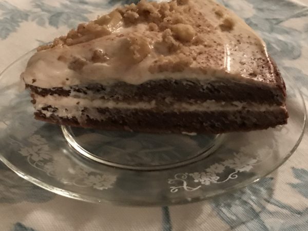   A Lighter Chocolate Peanut Butter Cake Recipes at My Table