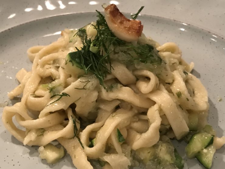 Tagliatelle with fennel and zucchini Recipes at My Table