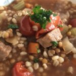 Lentil Beef Barley Soup: Recipes at My Table