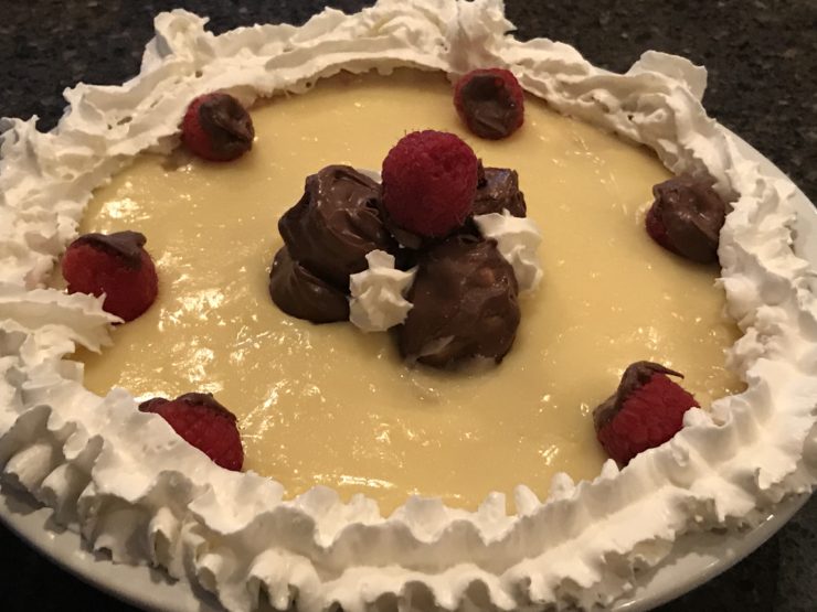 Chocolate Dipped Banana Cream Pie : Recipes at My Table