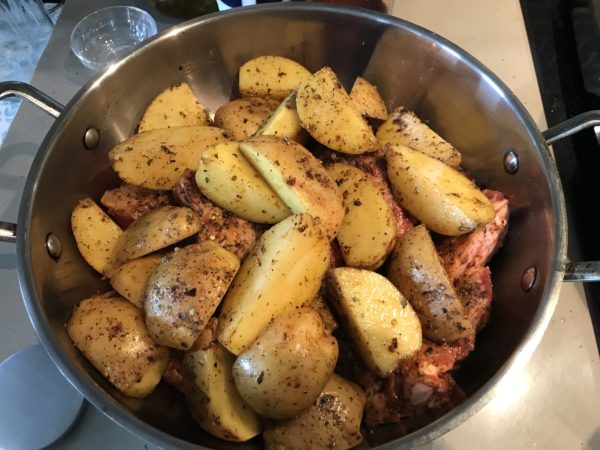 Nonna's oven baked ribs with potatoes: Recipes at my Table