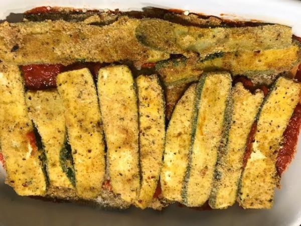 Eggplant and Zucchini Bake