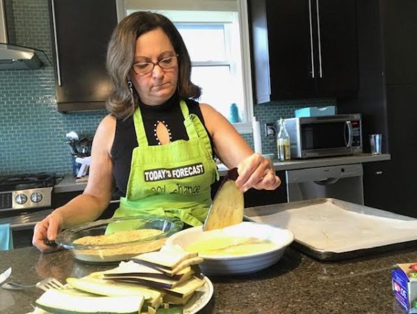 Eggplant and Zucchini Bake