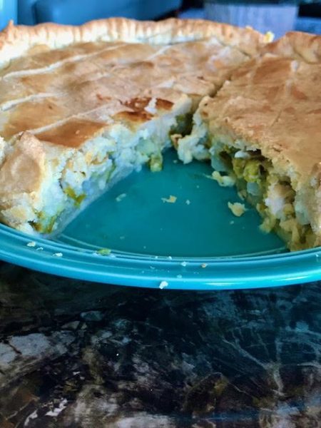 Cheese, Asparagus and Onion Pie With An Italian Spin: Recipes At My Table