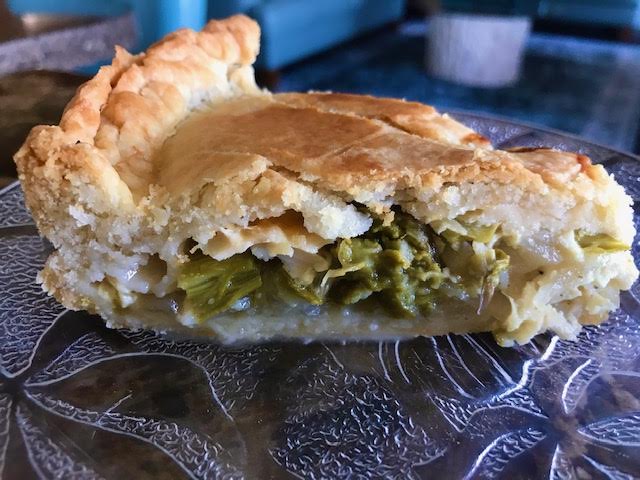 Cheese, Asparagus and Onion Pie With An Italian Spin: Recipes At My Table