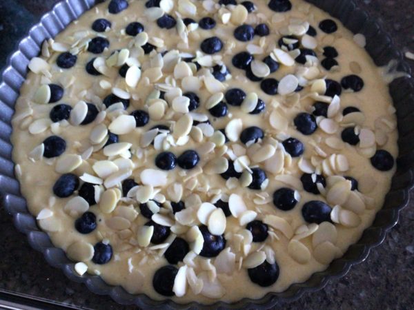 Blueberry Polenta Cake