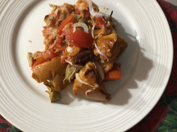 Baked Panzanella Salad:Recipes At My Table