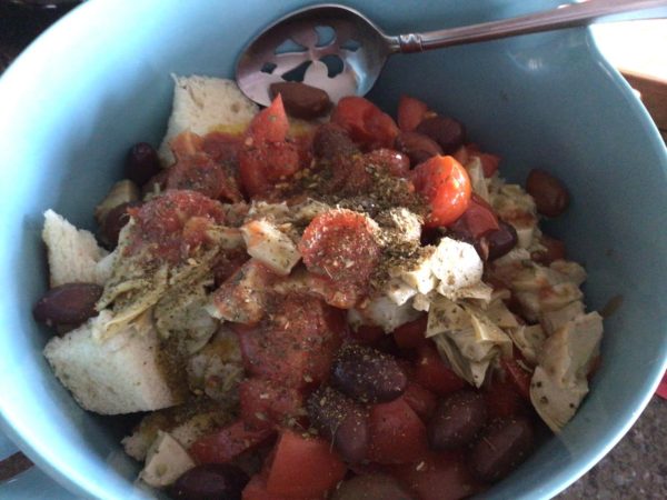 Baked Panzanella Salad:Recipes At My Table