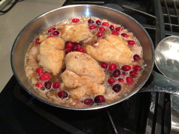Skillet Cranberry Chicken