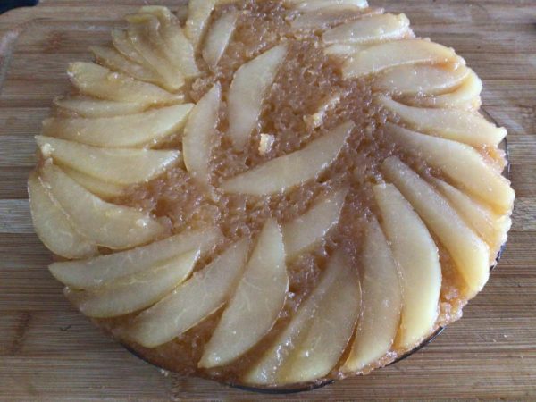 Pear Upside-Down Cake:Recipes At My Table