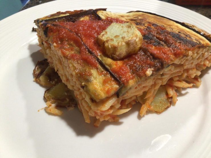 Eggplant Spaghetti Pie:Recipes At My Table