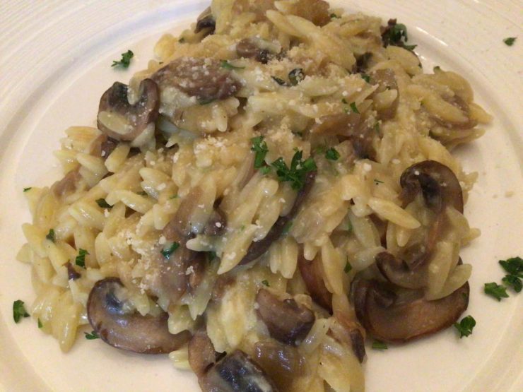 Mushroom Orzo: Recipes At My Table