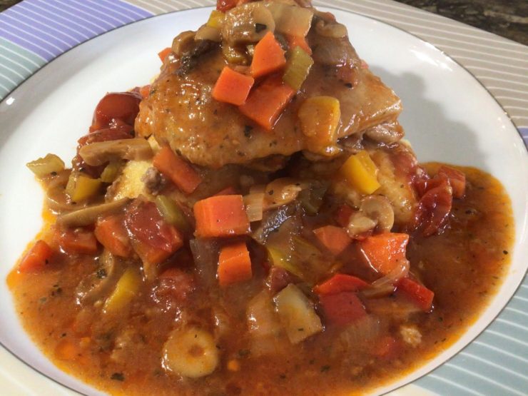 Chicken Cacciatore:Recipes At My Table