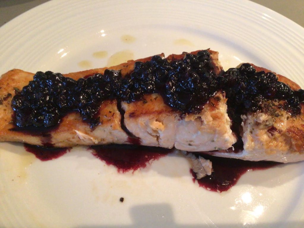 Blueberry Salmon: Recipes At My Table