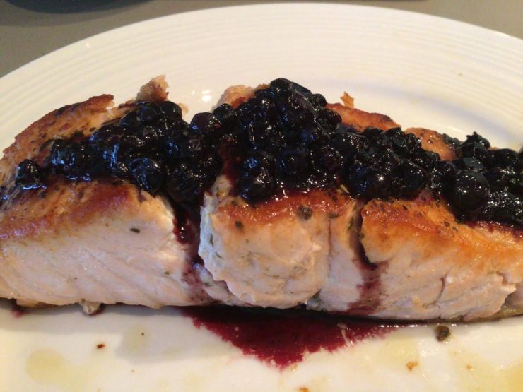 Blueberry Salmon: Recipes At My Table