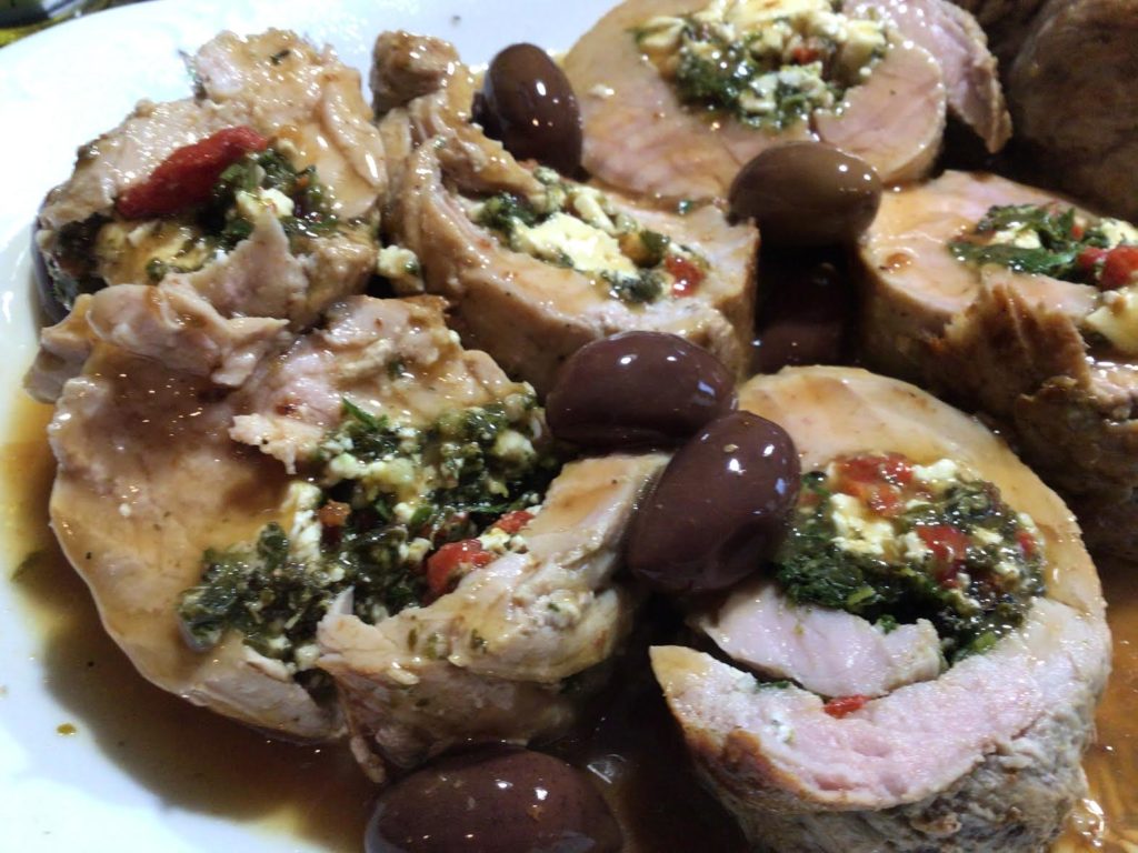Greek Feta Tenderloin: Recipes At My Table
