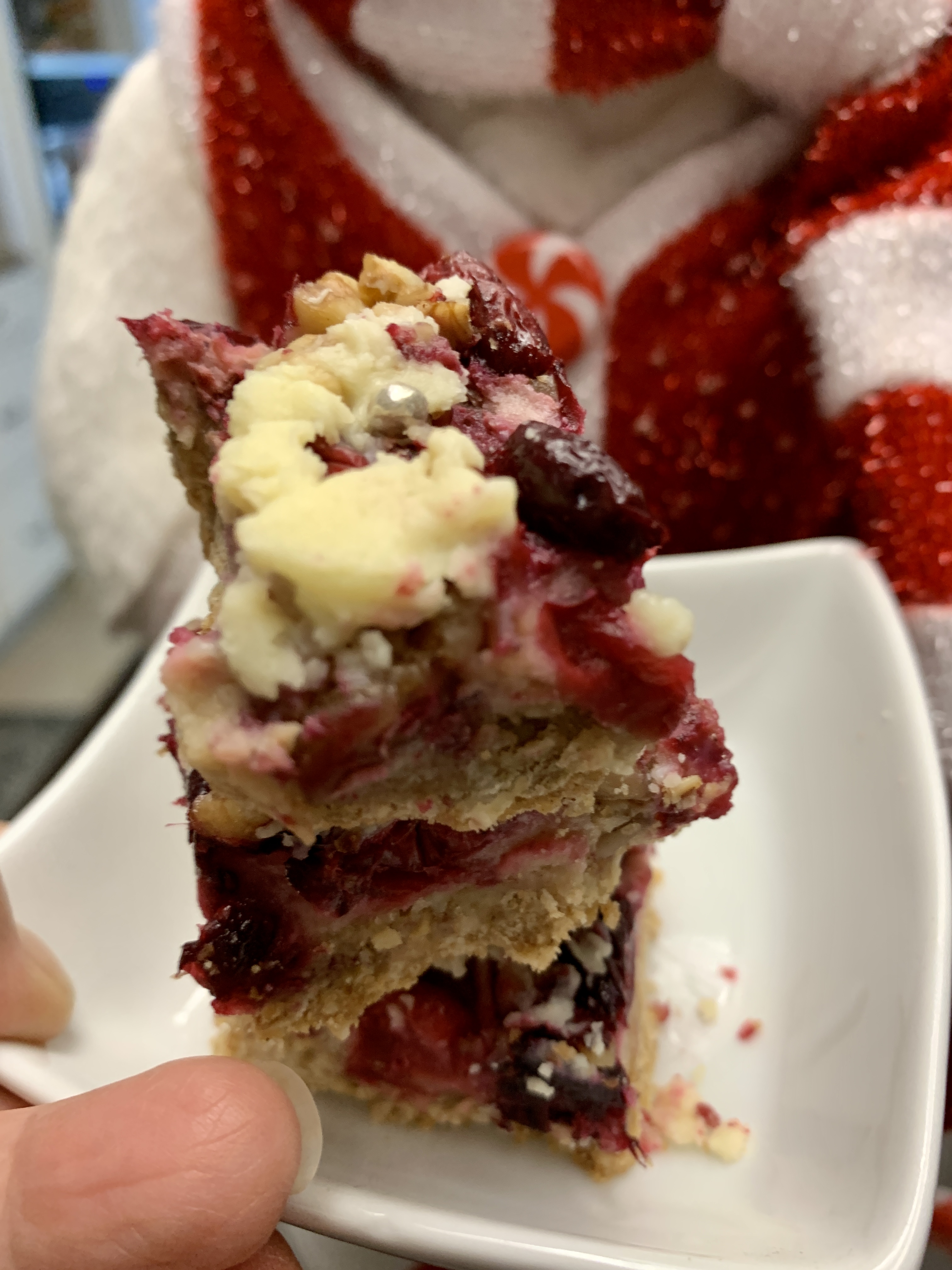 Nutty Oatmeal Cranberry Bars: Recipes At My Table