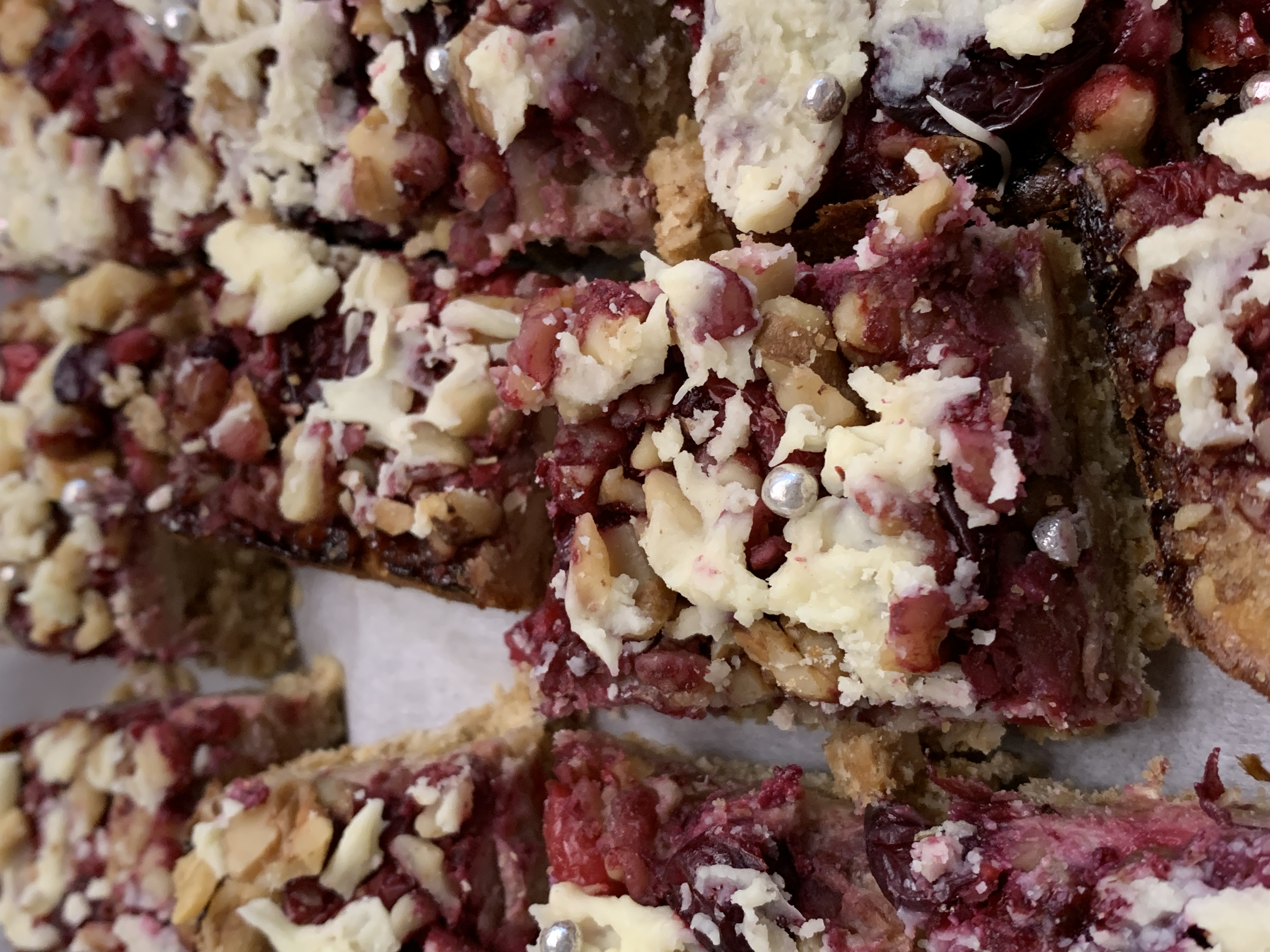 Nutty Oatmeal Cranberry Bars: Recipes At My Table