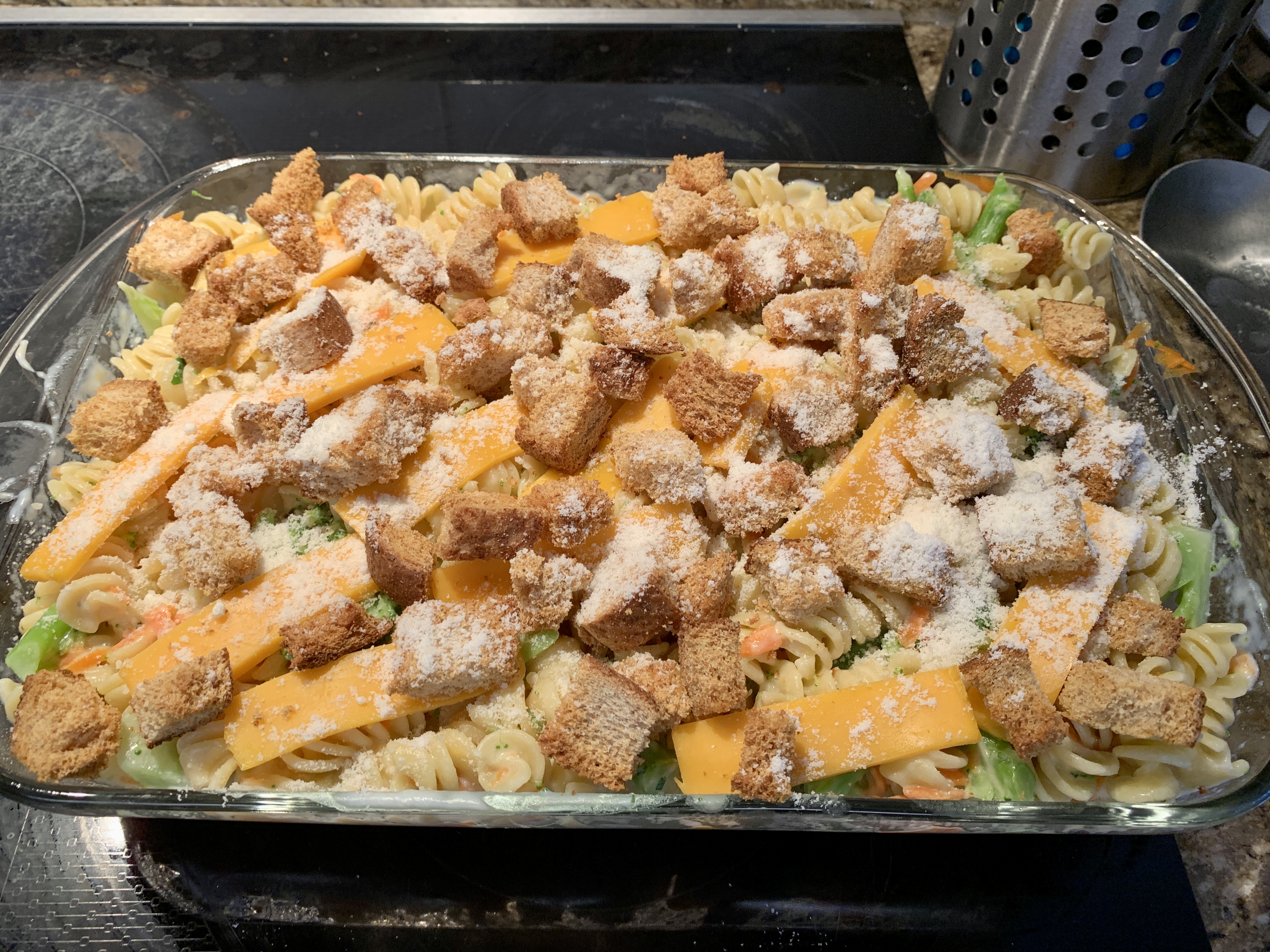 Cheesy Pasta Broccoli Casserole: Recipes At My Table