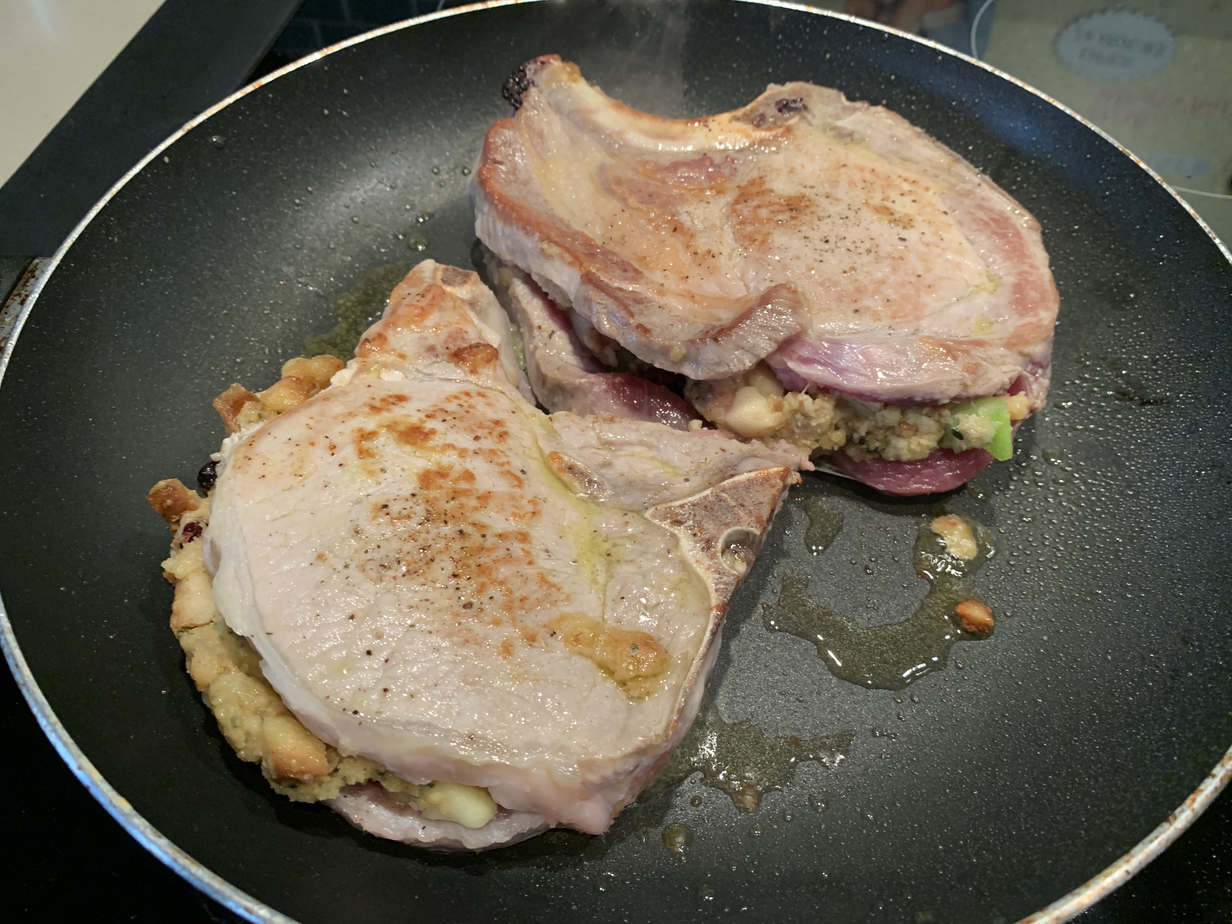 Stuffed Apple Pork Chops: Recipes At My Table