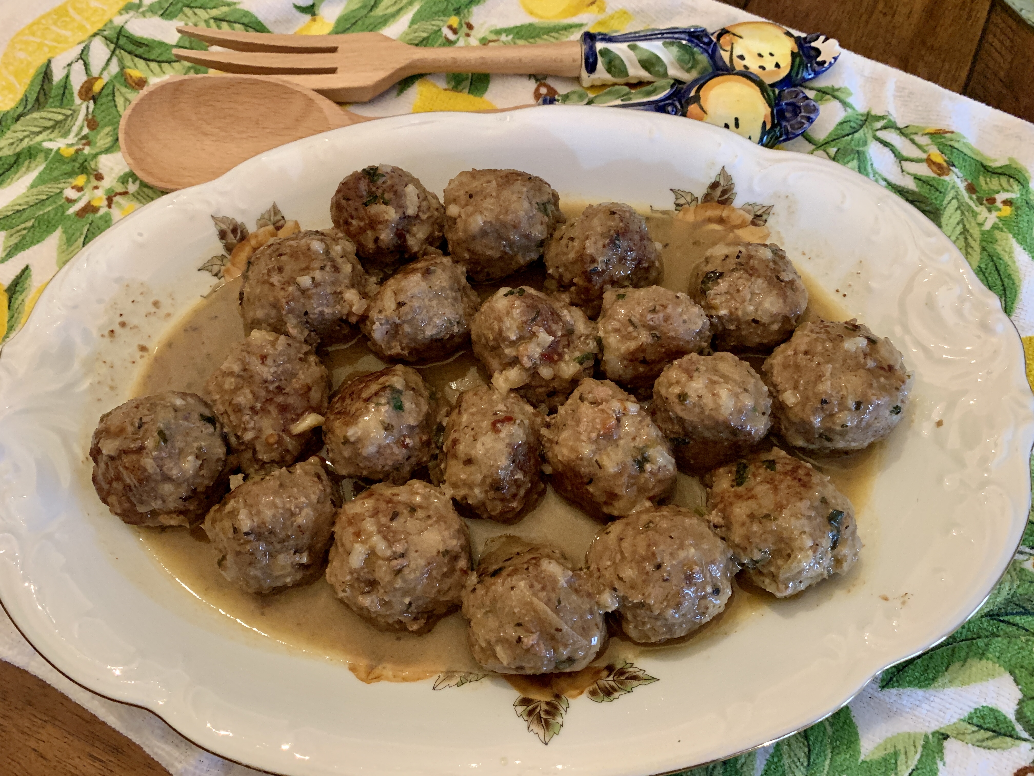 Beef And Rice Meatballs With Lemon Sauce: Recipes At My Table