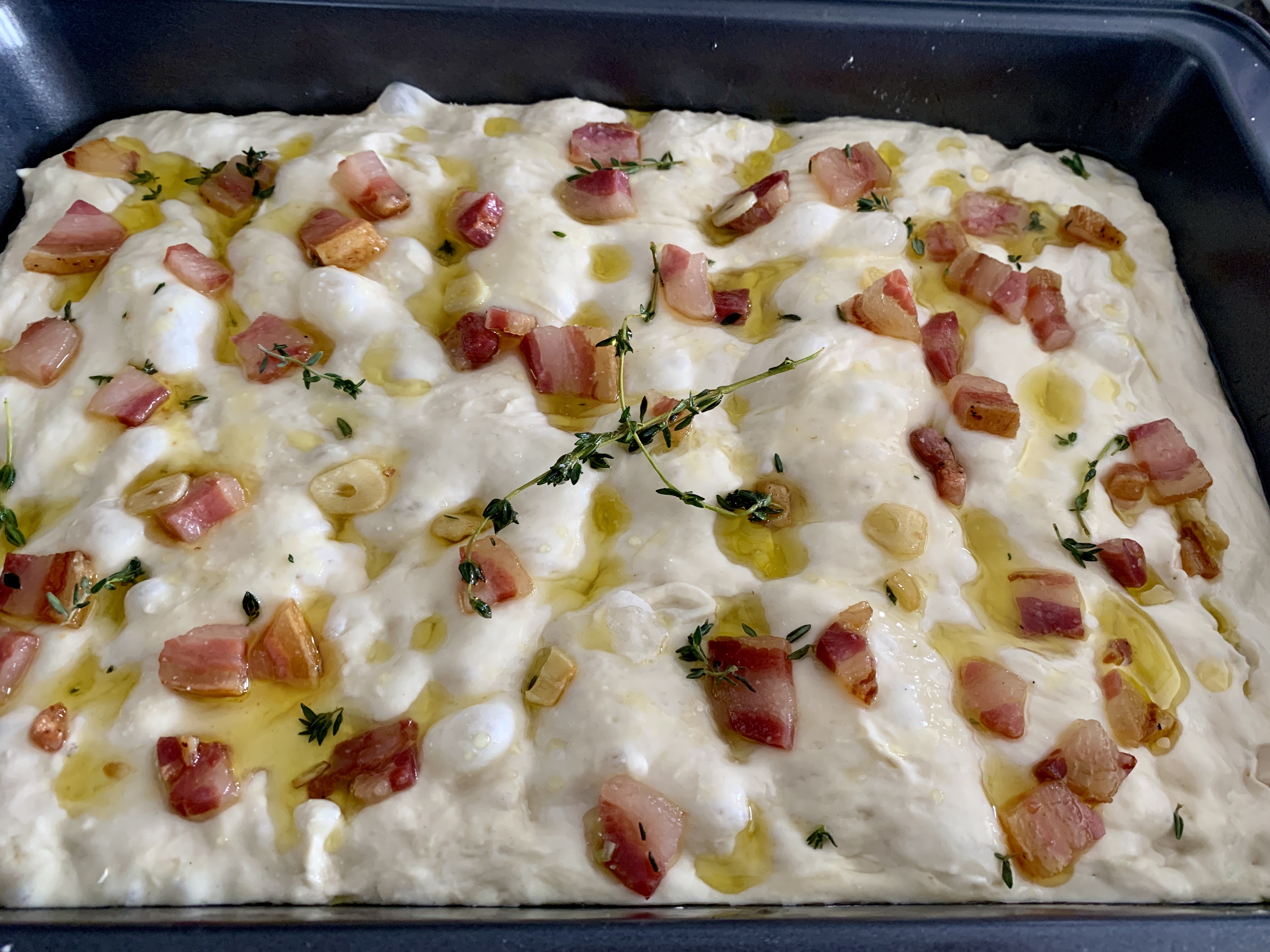 Pancetta Focaccia: Recipes At My Table