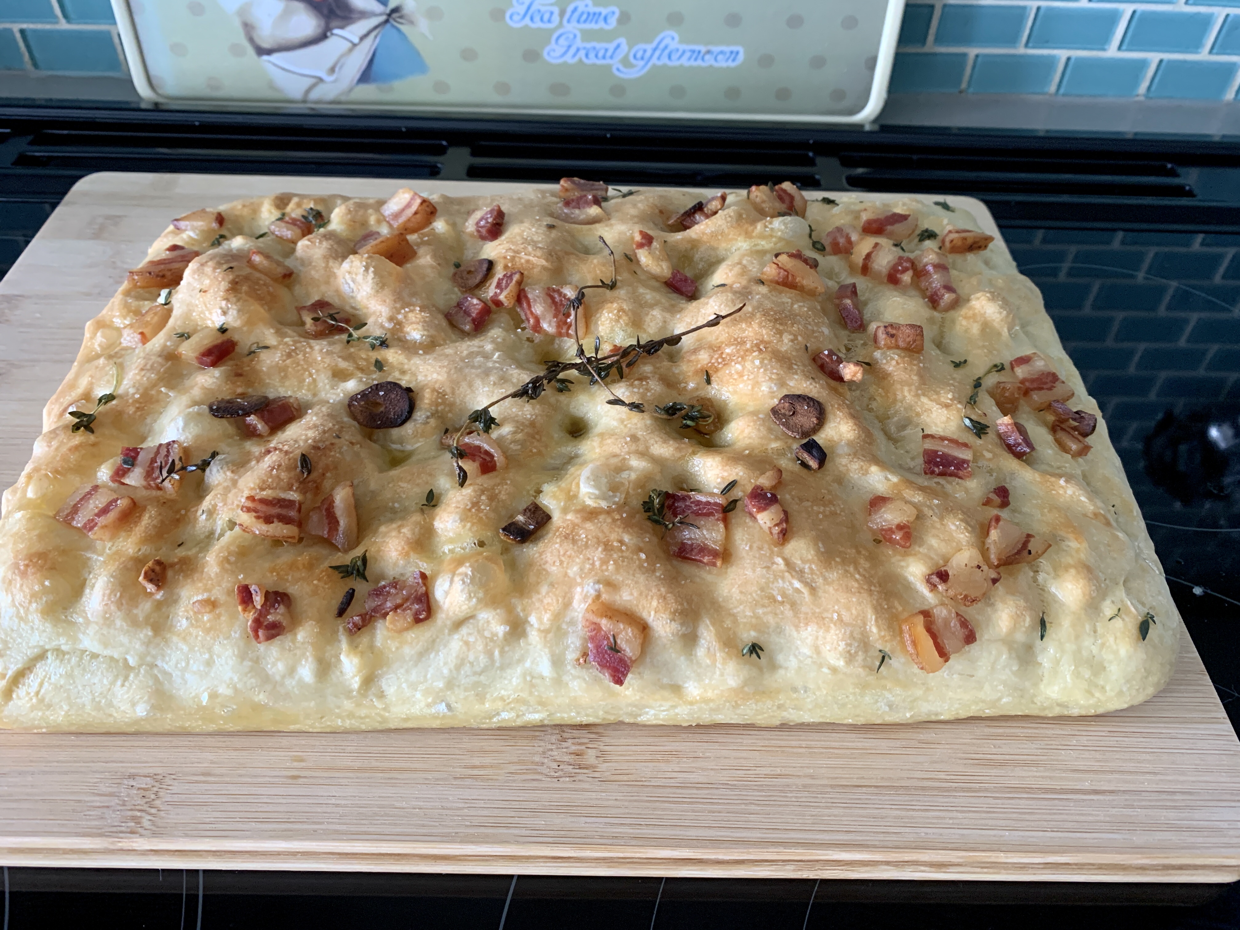 Pancetta Focaccia: Recipes At My Table