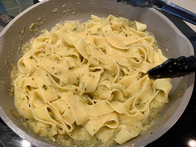  Pappardelle With Cream of Zucchini and Prosciutto:Recipes At My Table