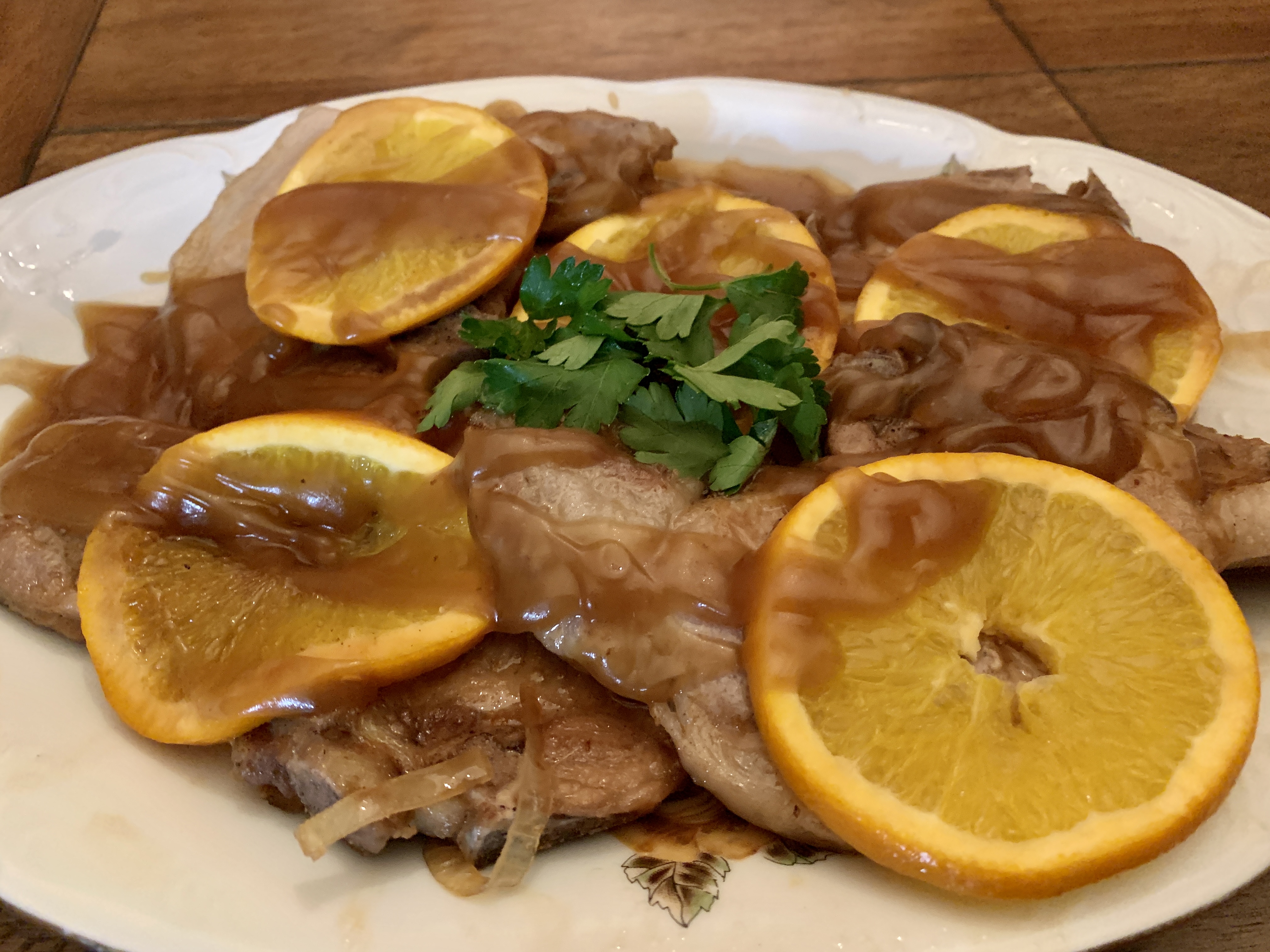 Orange and Ginger Pork:Recipes At My Table