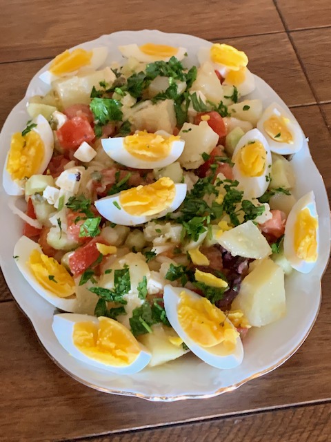 Light and Spicy Potato Salad: Recipes At My Table