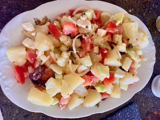 Light and Spicy Potato Salad: Recipes At My Table