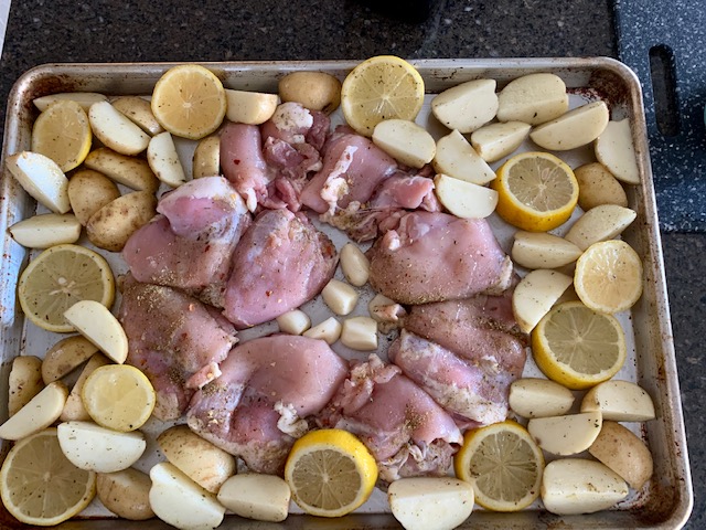 Greek Lemon Chicken Traybake: Recipes At My Table