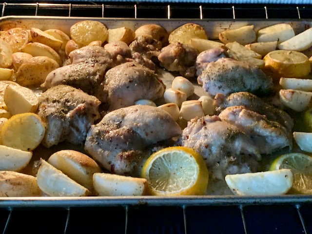 Greek Lemon Chicken Traybake: Recipes At My Table