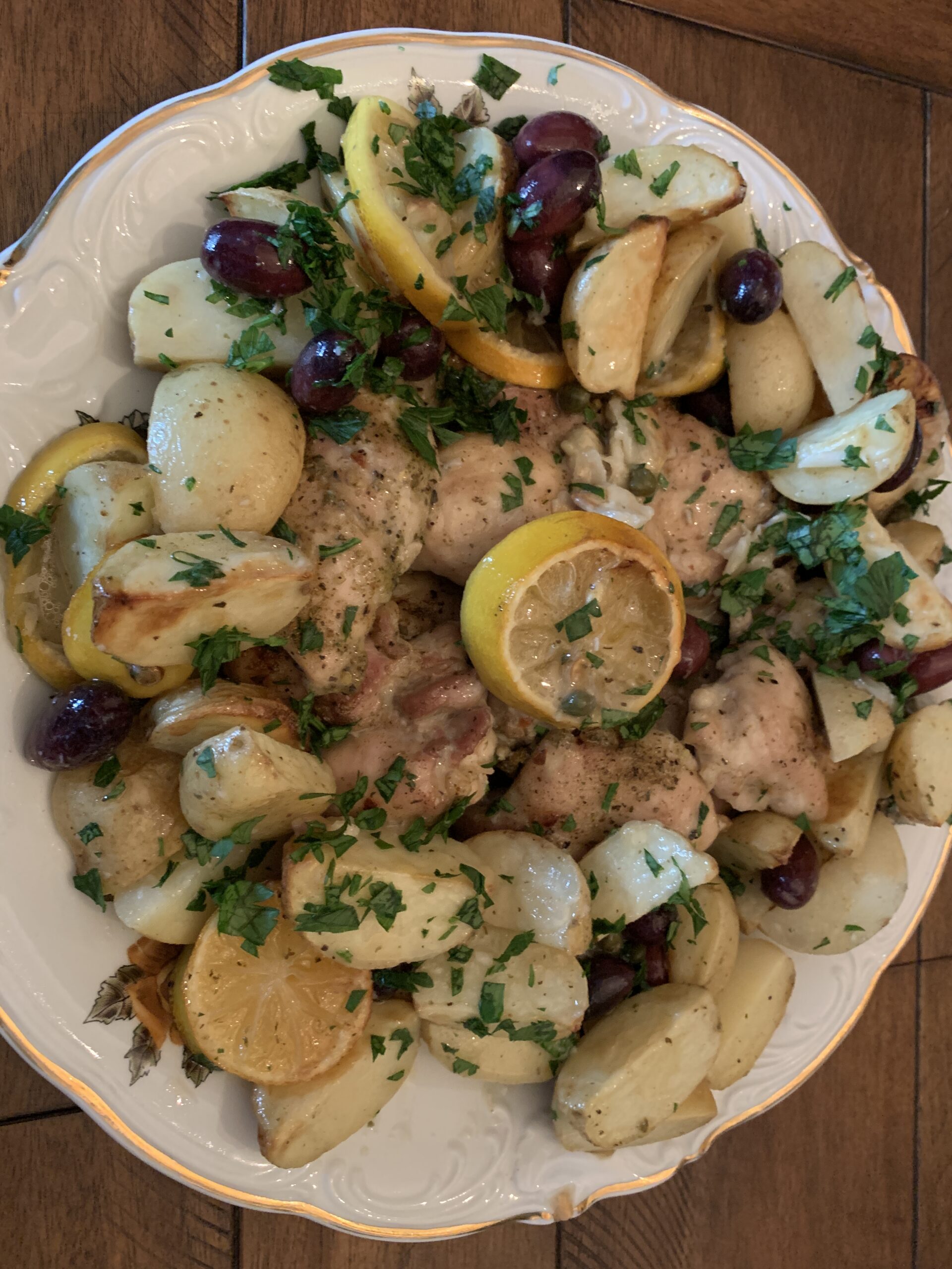 Greek Chicken Traybake:Recipes At My Table