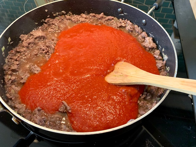 Eggplant Beef Noodle Casserole: Recipes At My Table 